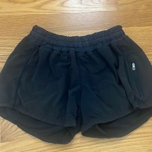Size 4 / 4 inch / Black LuluLemon Shorts